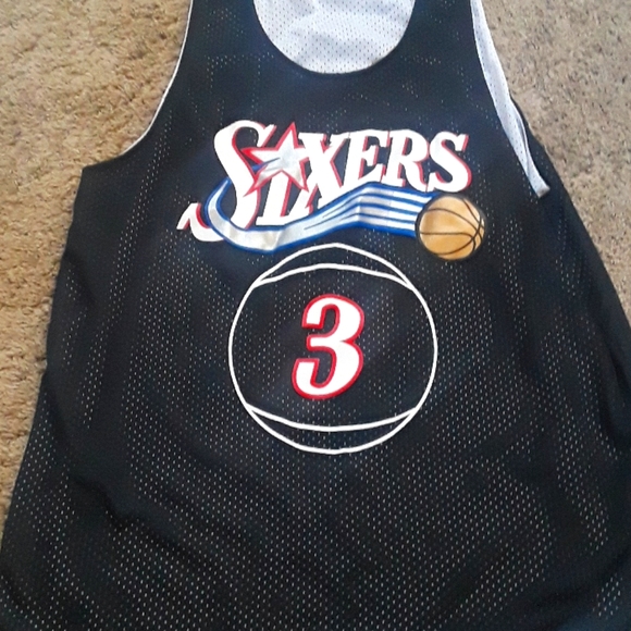 allen iverson reversible jersey